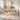 Comedor Haruto con 4 sillas Terra - Color Natural y Beige - Tugow