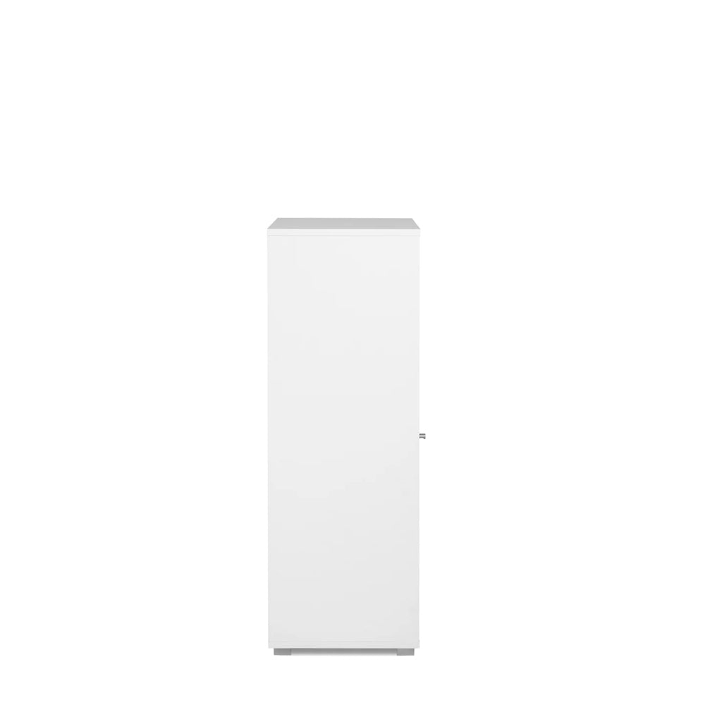 Aparador modular de repisa y puerta Flex - Blanco