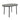 Comedor Zenko con 4 Sillas - Gris