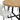 Comedor Duna Con 4 Sillas Audra - Natural y Beige