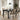 Comedor Hokiba con 4 Sillas Bokira - Negro y Beige