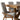Comedor Umbra Con 6 Sillas Belmont - Gris y Nogal
