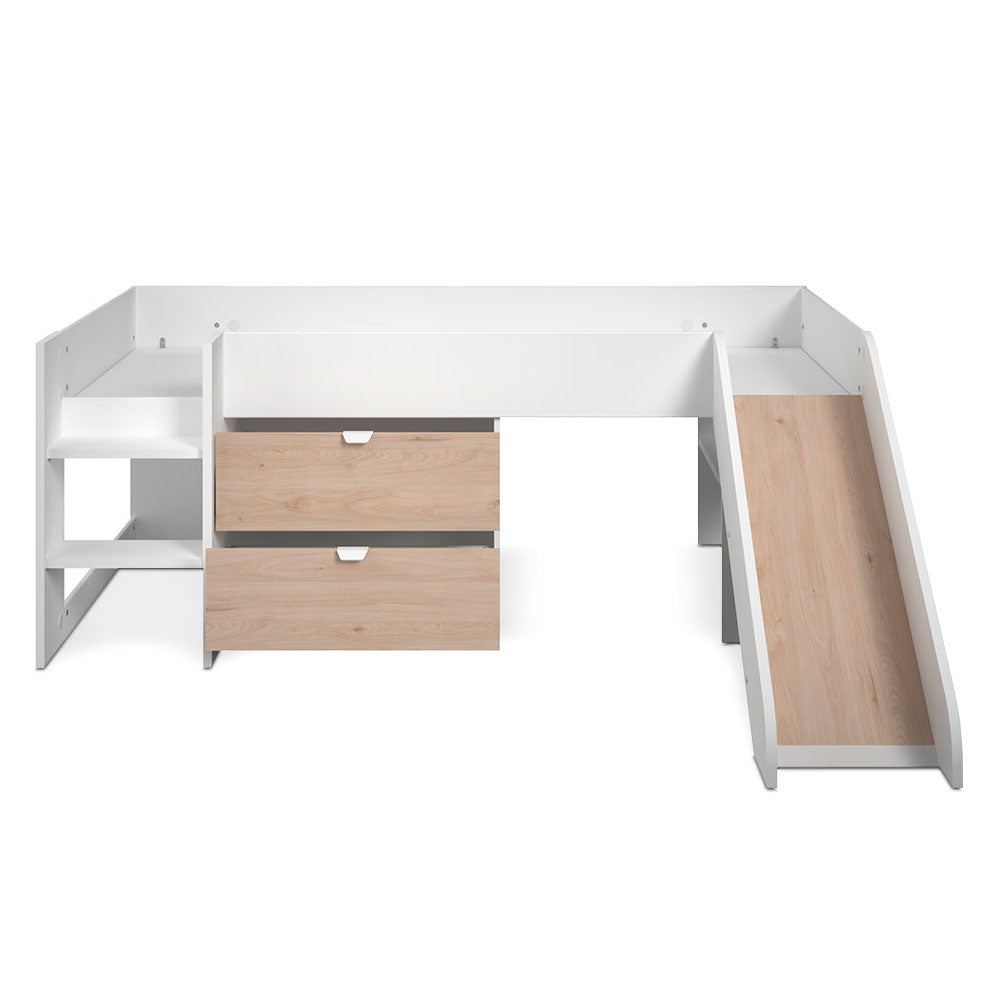 Cama infantil Flip - Color Madera y Blanco