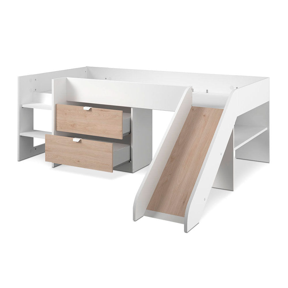 Cama infantil Flip - Color Madera y Blanco