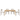 Comedor Haruto con 4 sillas Terra - Color Natural y Beige - Tugow