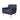 Sillón Grimaldi - Tela Tipo Gamuzado Azul