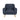 Sillón Grimaldi - Tela Tipo Gamuzado Azul