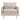 Sillón con taburete Celine - Marfil - Tugow