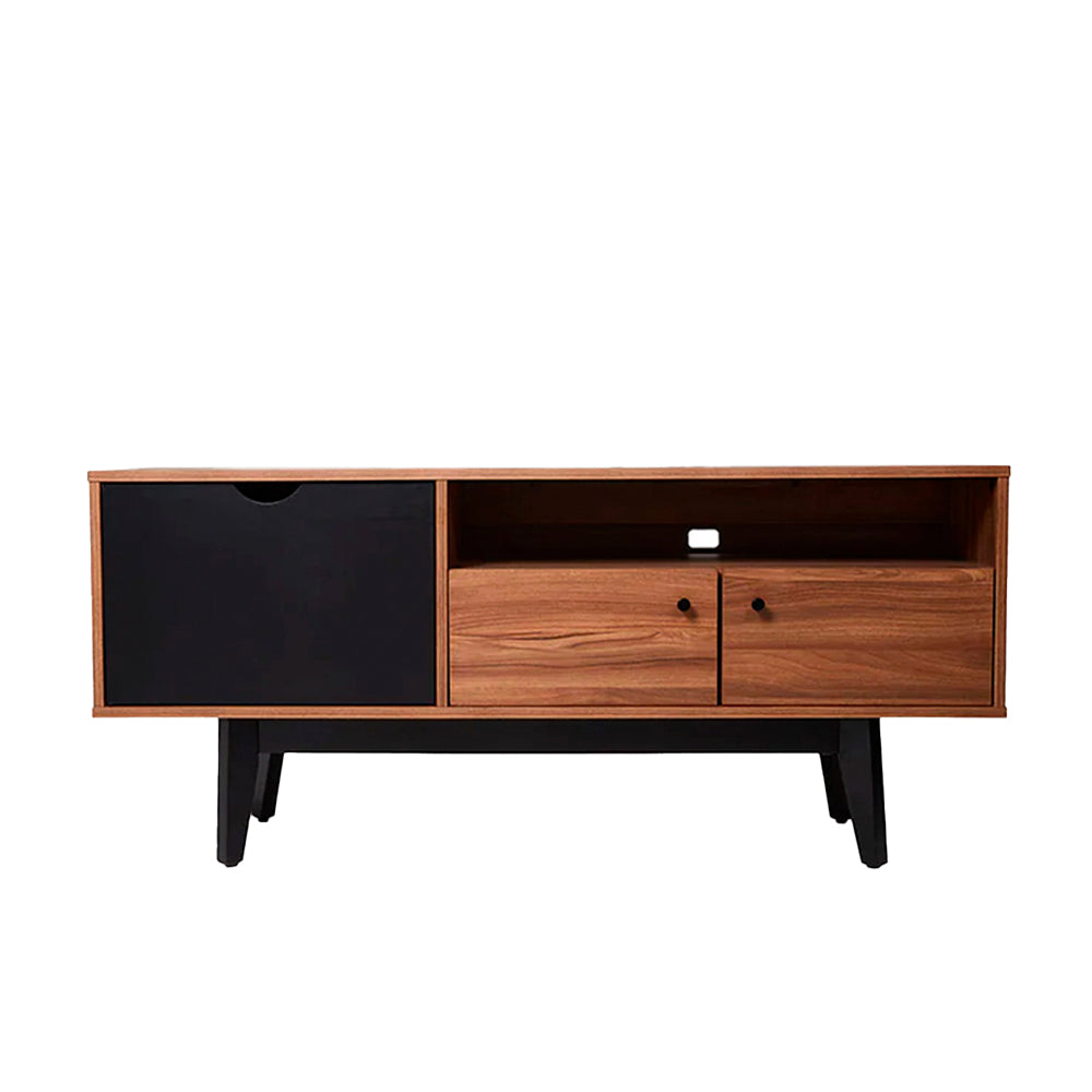 Mueble para TV Laax - Nogal y Negro