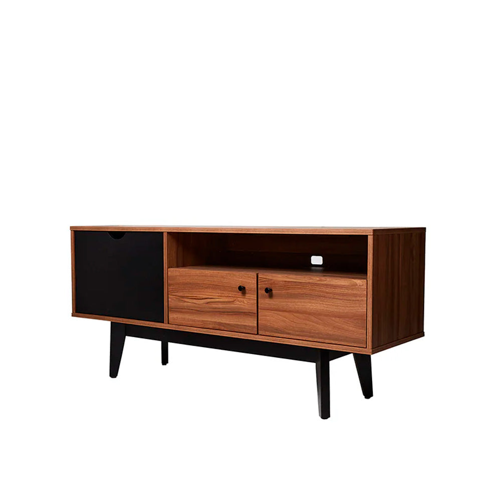 Mueble para TV Laax - Nogal y Negro