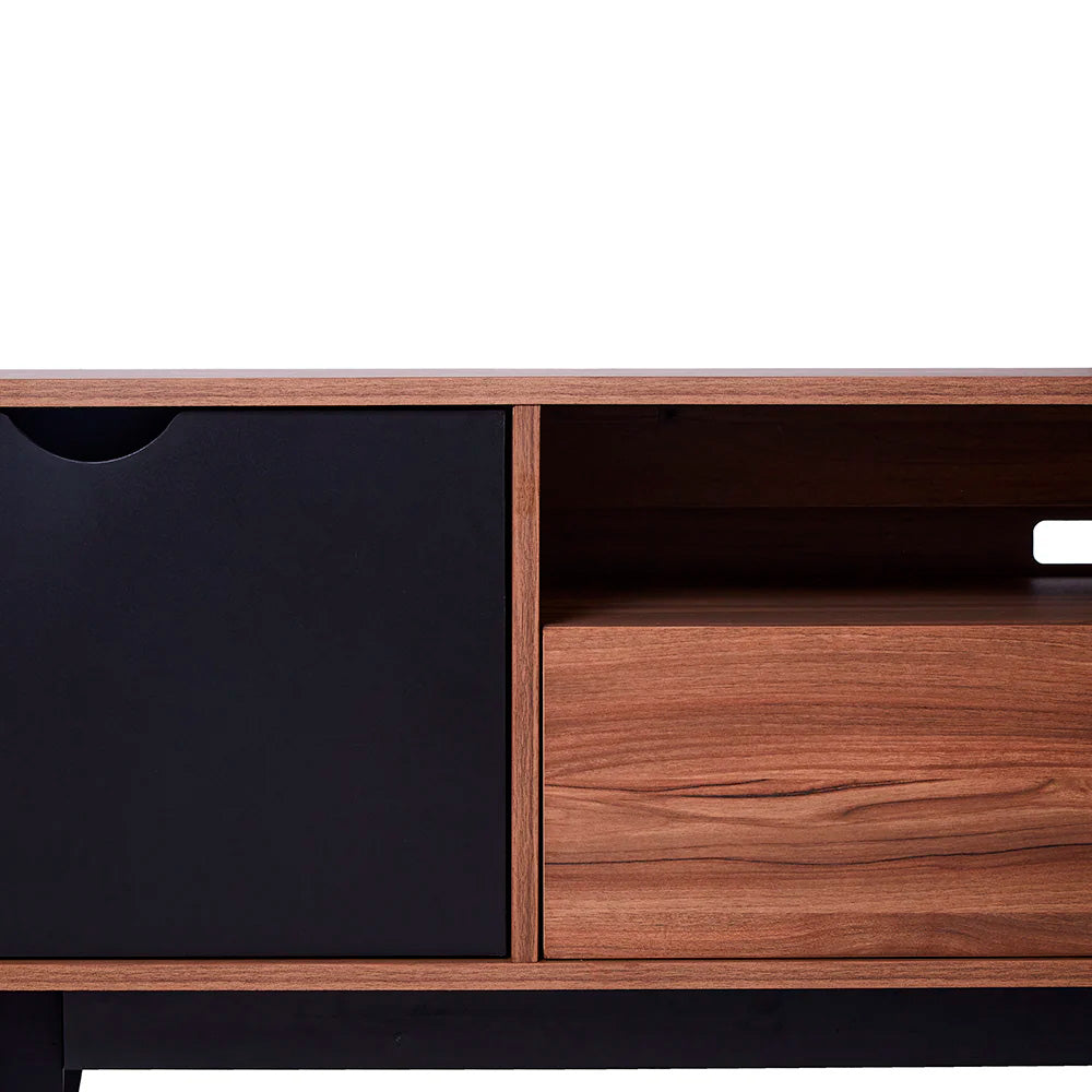 Mueble para TV Laax - Nogal y Negro