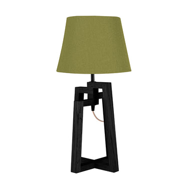 Lámpara de mesa Ofelia- Negro y pantalla verde - Tugow