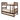 Litera con 3 Camas Norel - Natural