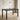 Mesa de Comedor Hokiba para 4 Personas - Color Negro - Tugow