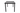 Mesa de Comedor Hokiba para 6 Personas - Color Negro - Tugow