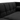 Sofá De 2 Plazas Terciopelo - Negro