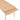 Comedor Haruto con 4 sillas Audra - Color Natural y Negro - Tugow