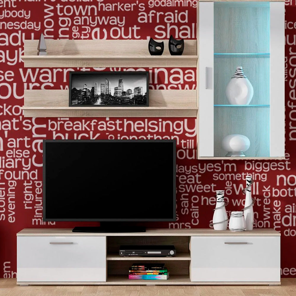 Mueble para tv Dushka - Blanco