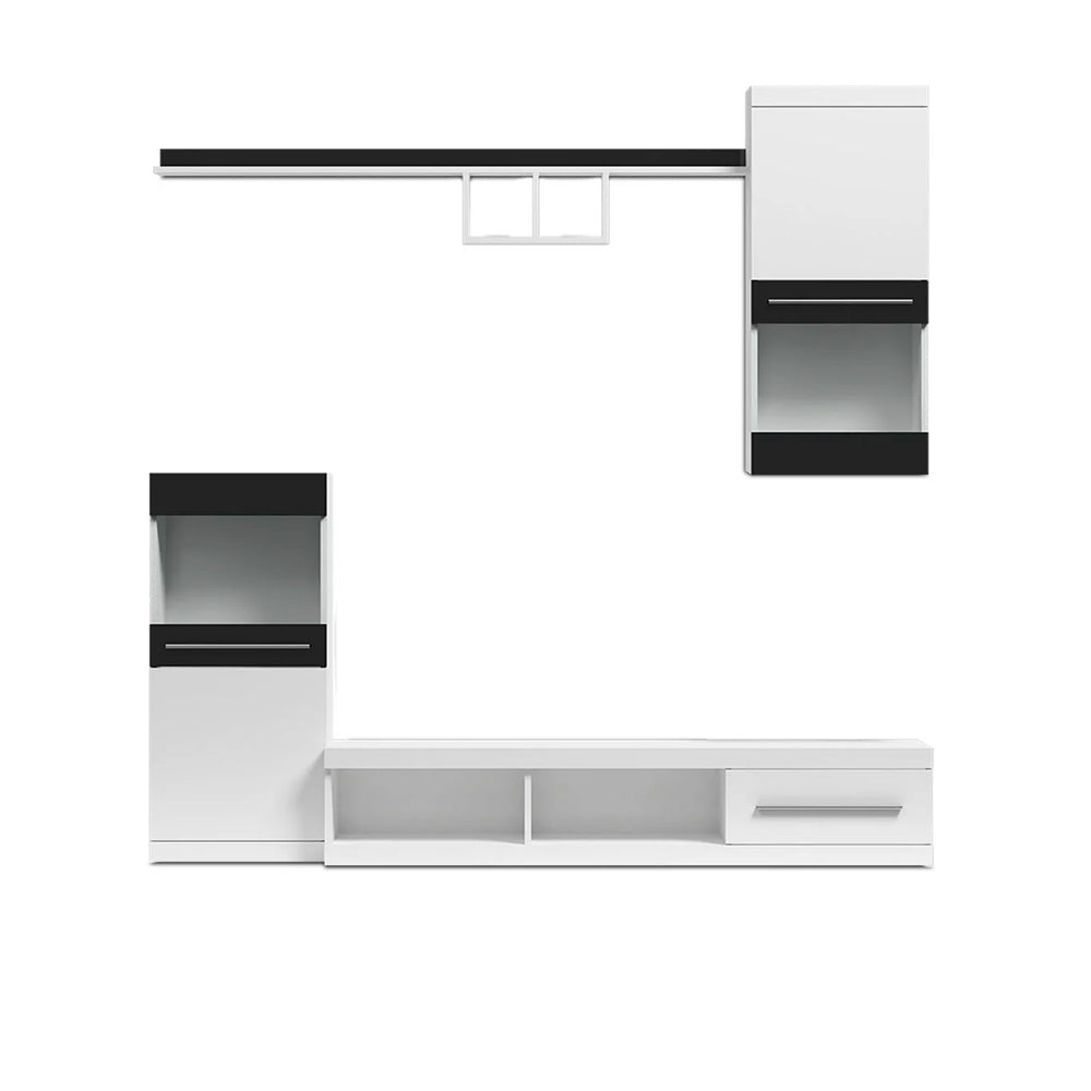 Mueble para tv Piotr - Blanco y Negro