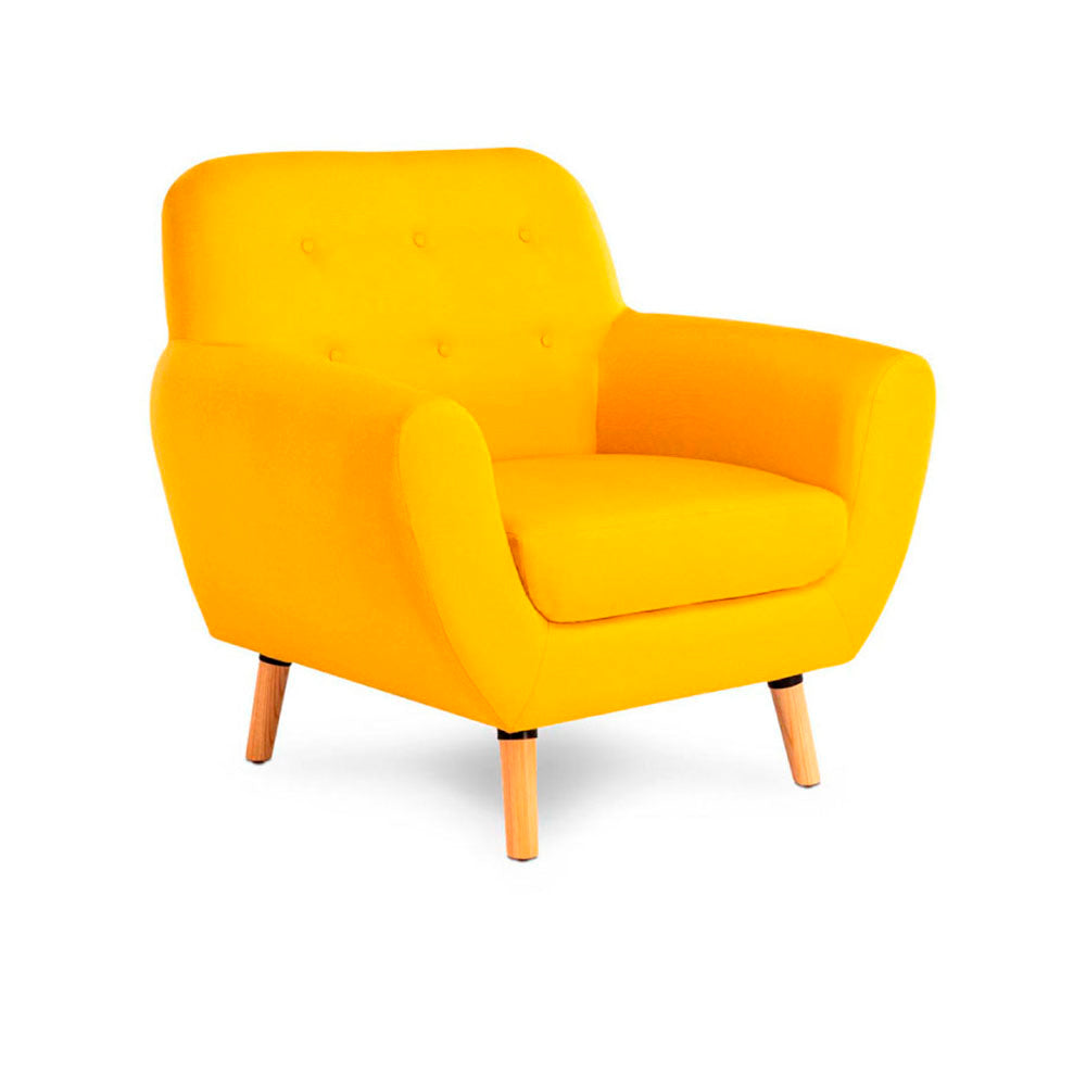 Sillón Nora - amarillo