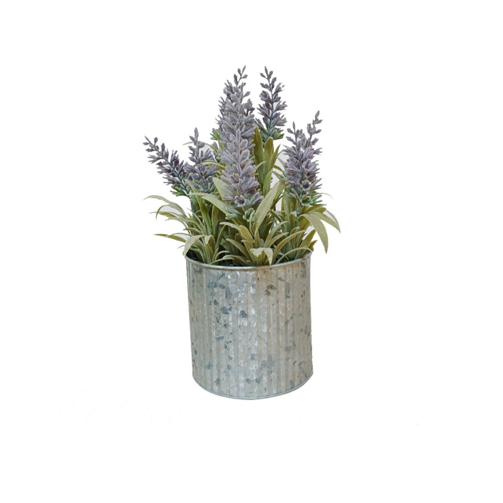 Planta Artificial Wyatt - Lila y Gris