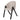 Comedor Vikko con 6 sillas Ebba - Negro y Beige - Tugow