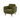 Sillón Yoko Tipo Gamuzado - Verde Olivo