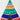 Set de 3 cuadros Tipi - Multicolor - Tugow