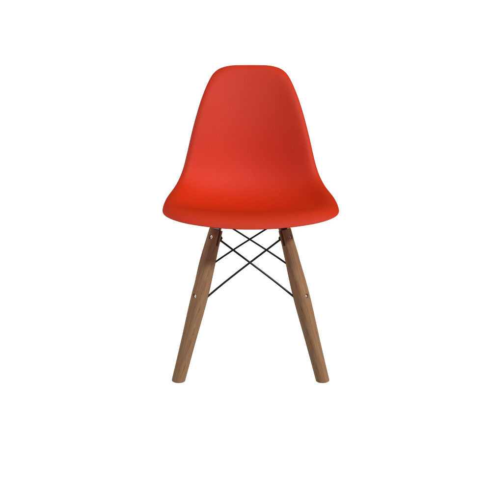 Silla Infantil Oslo replica Eames - Naranja