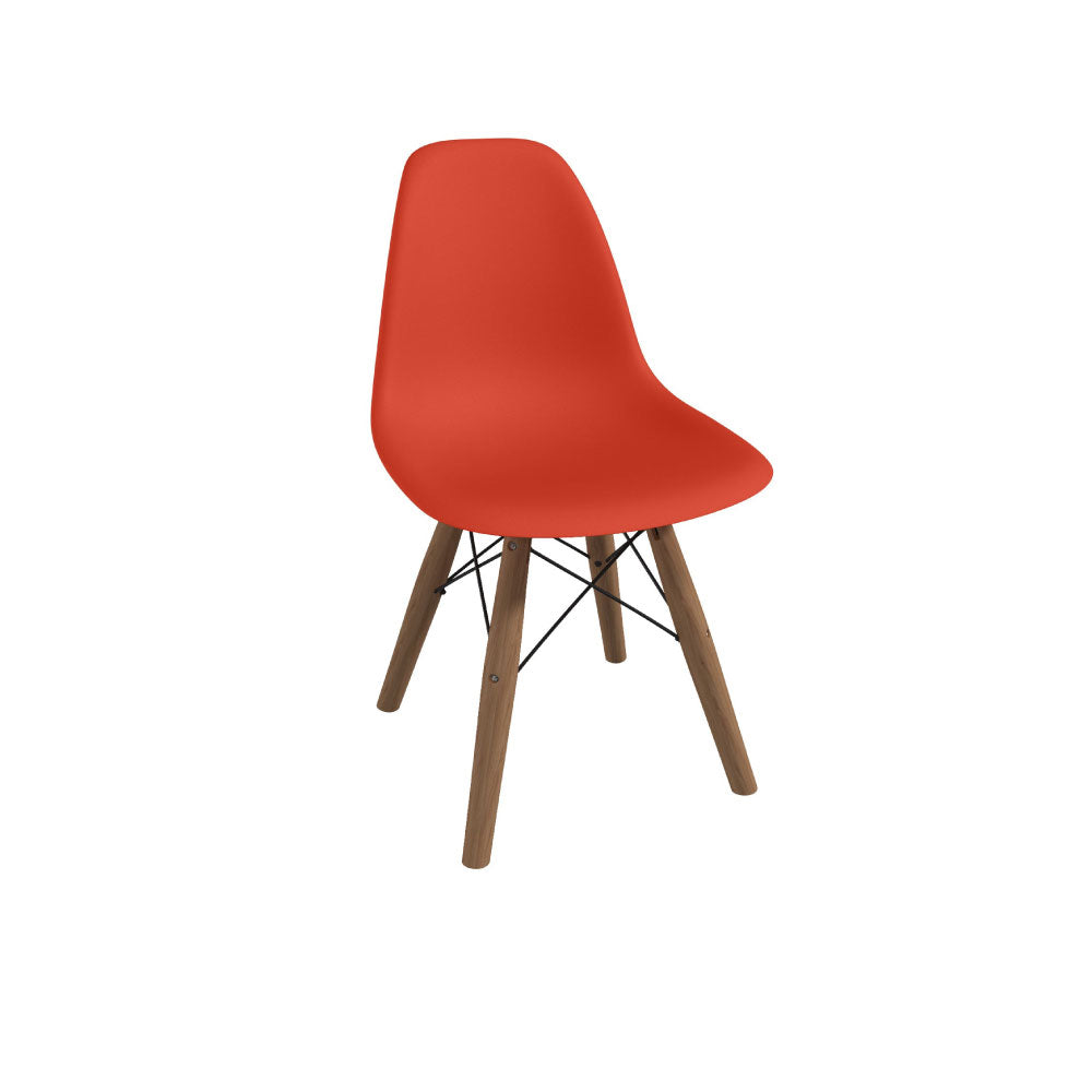 Silla Infantil Oslo replica Eames - Naranja