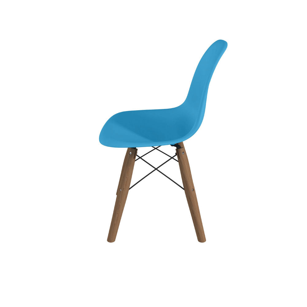 Silla Infantil Oslo replica Eames - Azul