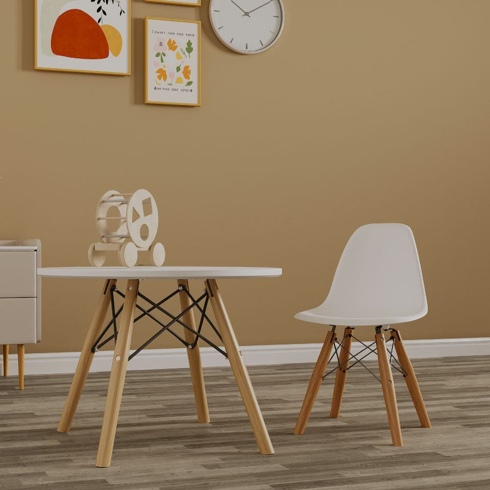 Silla Infantil Oslo replica Eames - Blanco