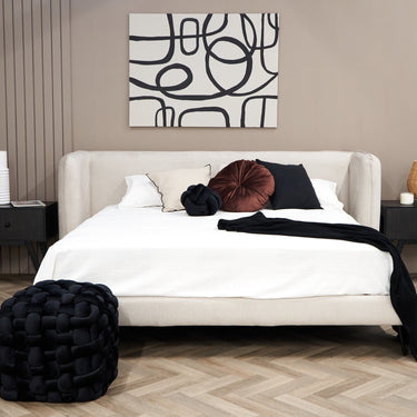 Cama Queen Urban Hueso - Tugow