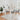 Mesa de comedor extensible Casiope - Blanco y Color Madera - Tugow