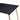 Mesa rectangular negra con 4 sillas blancas - Tu Gow