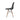 Mesa rectangular nogal con 4 sillas negras con patas nogal - Tu Gow