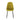 Set de 4 sillas terciopelo Oxford - Mostaza y Negro - Tugow