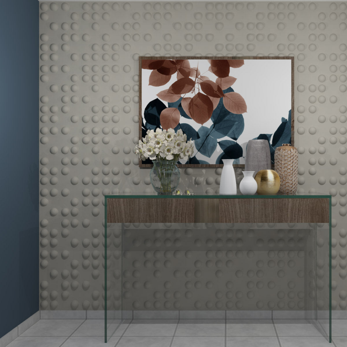  Paneles decorativos 3D para pared (12 paneles de 19.6
