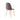 Comedor Clio con 4 sillas Oxford - Color Madera y Gris - Tugow
