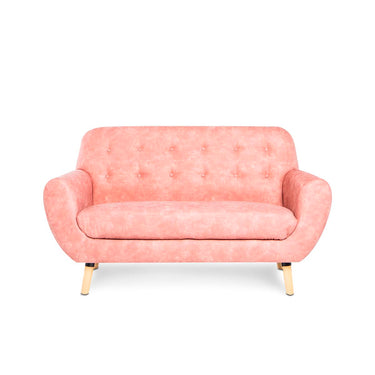 Sofá de 2 plazas rosa - Tu Gow
