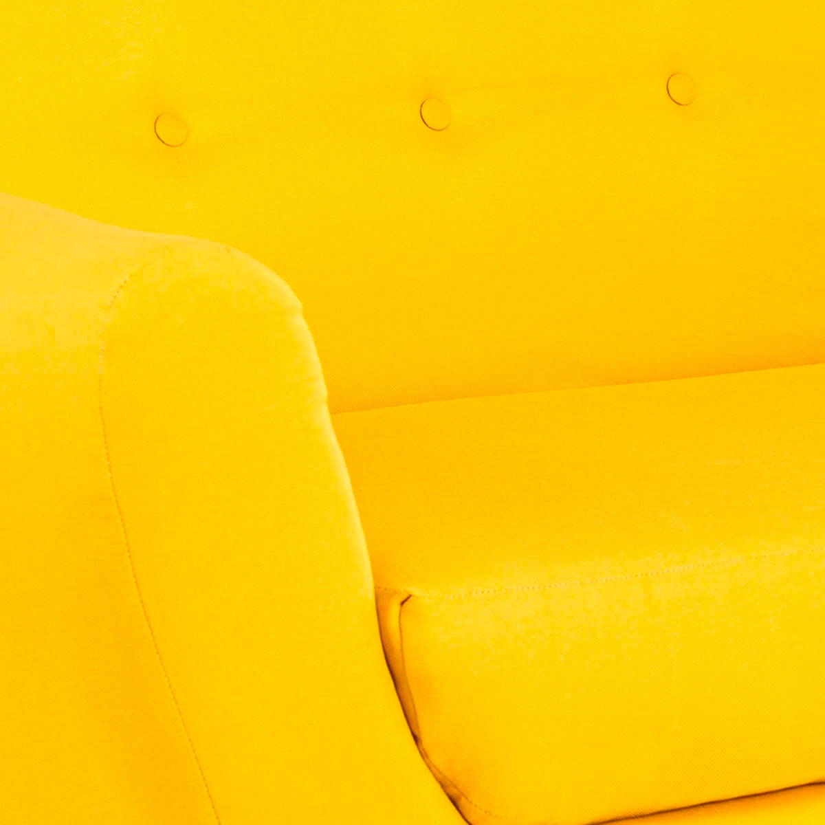 Sofá de 3 plazas amarillo - Tu Gow