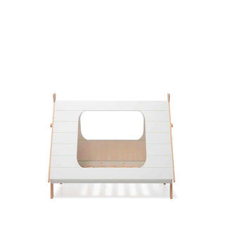 Cama infantil Totem - Color Madera y Blanco - Tu Gow