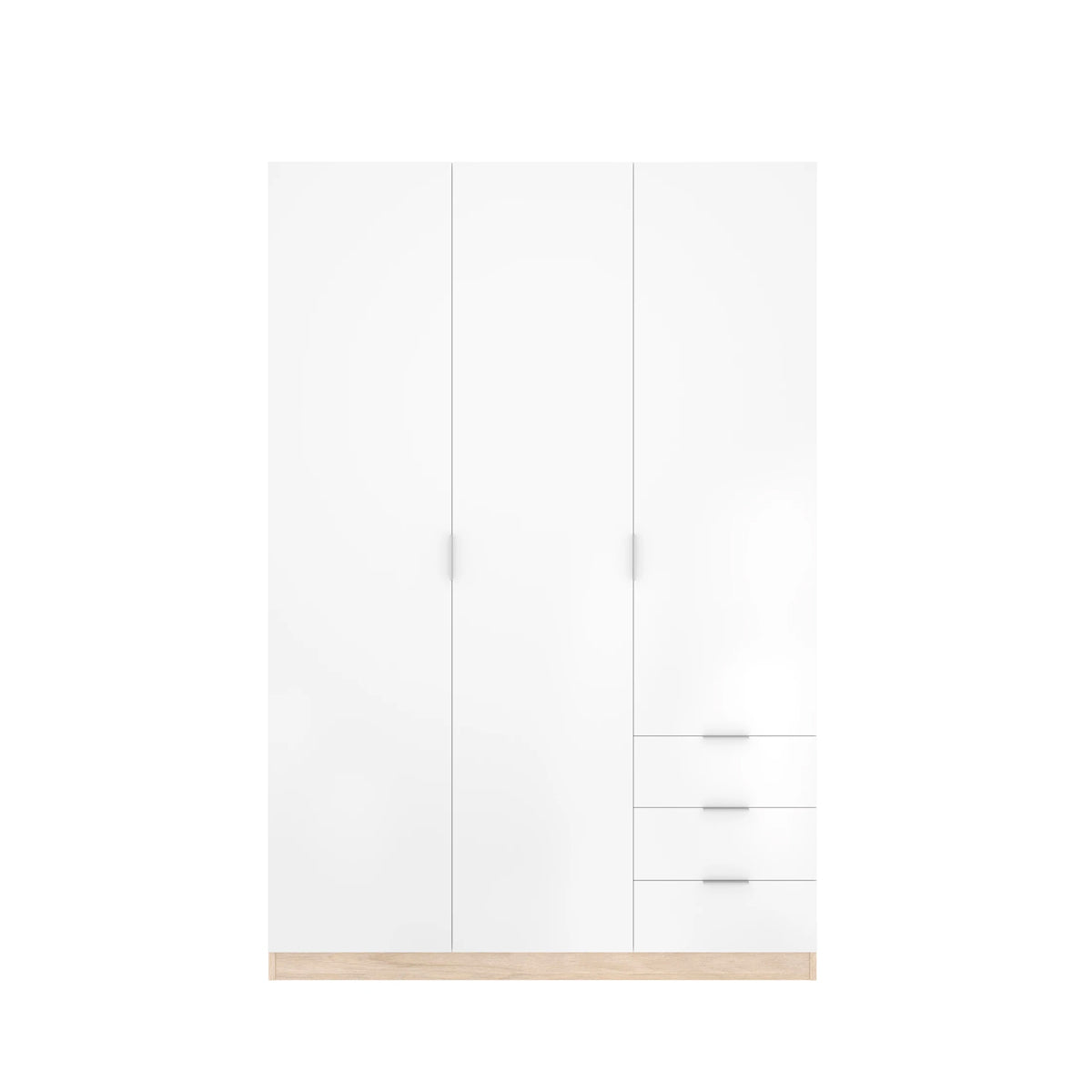 Armario Zabel - Color Madera y Blanco – Tugow